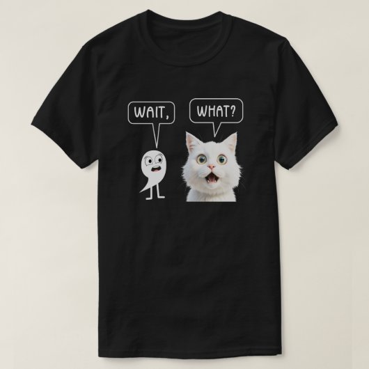 Wacht Wat interpunctie Engels leraar Gift Cat T-shirt (Design voorkant)