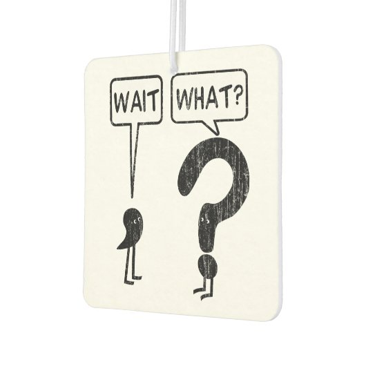 Wacht, wat? luchtverfrisser (Links)