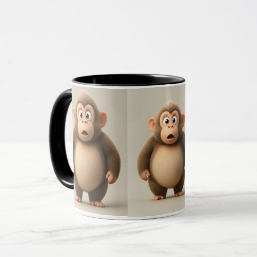 "Wacht, wat?" Monkey Mok (Voorkant links)