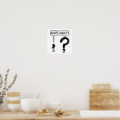 Wacht, Wat? Poster (Keuken)