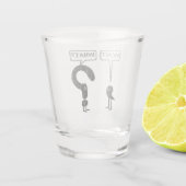Wacht, wat? shot glas (Achterkant)