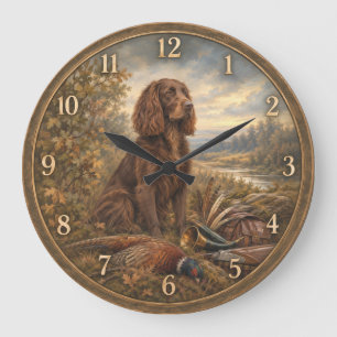 Wachtelhund Jachtkunst, Duitse Spaniel Grote Klok