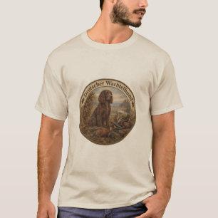 Wachtelhund Jachtkunst, Duitse Spaniel T-shirt