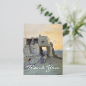 Wachtel's Evening, Pueblo of Walpi Briefkaart (Staand voorkant)