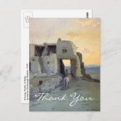 Wachtel's Evening, Pueblo of Walpi Briefkaart (Voorkant / Achterkant)