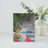 Wachten aan een Tafel Briefkaart (Staand voorkant)