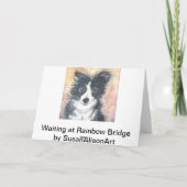 Wachten bij de Regenboogbrug Kaart (Achterkant)