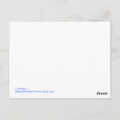 Wachten - Briefkaart (Achterkant)