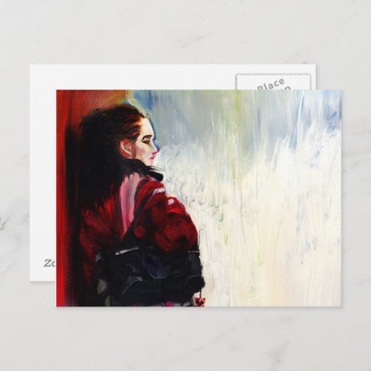 Wachten Briefkaart (Voorkant / Achterkant)