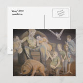 Wachten Briefkaart (Voorkant / Achterkant)