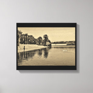 Wachten Canvas Afdruk