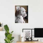 Wachten: De witte doos Poster (Thuiskantoor)