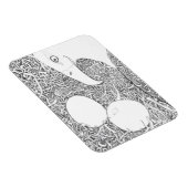 WACHTEN EN WACHTEN OP DE EIEREN OM TE HAREN MAGNEET (Rechterzijde)