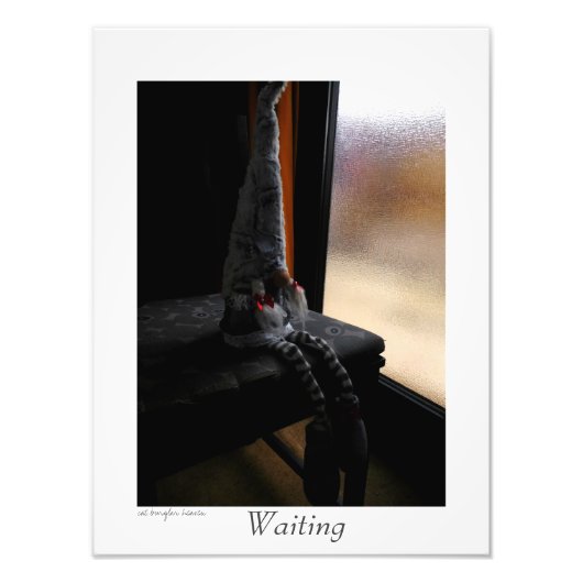 Wachten Foto Afdruk (Voorkant)