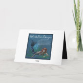 Wachten - Halloween/Vampire/Gothic Wenskaart Kaart (Achterkant)