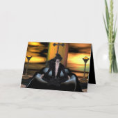 Wachten - Halloween/Vampire/Gothic Wenskaart Kaart (Voorkant)