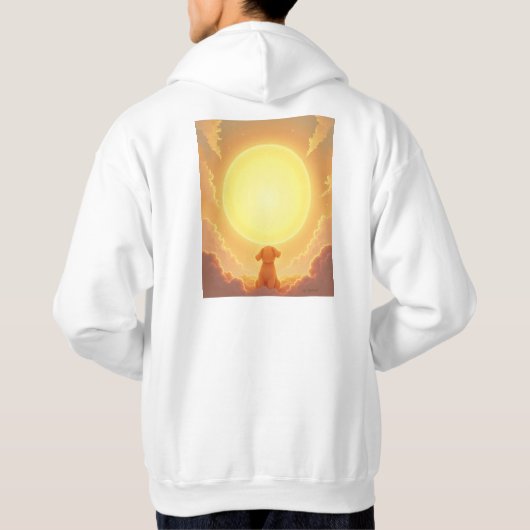 wachten hoodie (Achterkant)