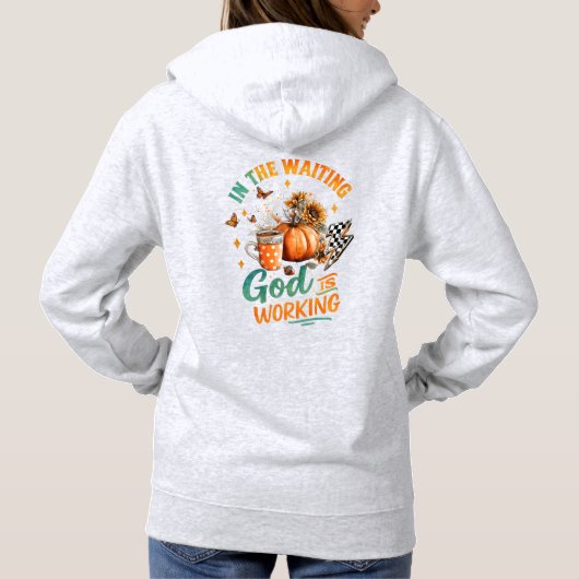 Wachten Hoodie (Achterkant)