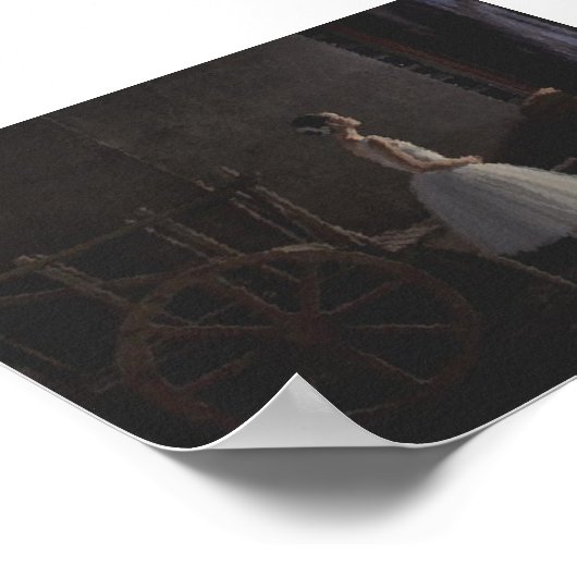 Wachten in de Wings Poster (Hoek)