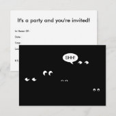 wachten in het donker : verrassingsfeest! kaart (Voorkant / Achterkant)