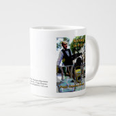 "Wachten in Parijs" Grote Koffiekop (Voorkant rechts)