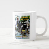 "Wachten in Parijs" Grote Koffiekop (Rechts)