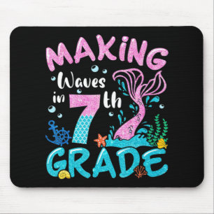 Wachten maken in 7e Grade Mermaid terug naar schoo Muismat