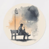 Wachten met een Roos – Onuitgesproken Liefde Labels (Design 2)