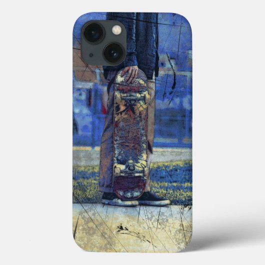 Wachten naar Schaats - Skateboarder Case-Mate iPhone Case (Achterkant)