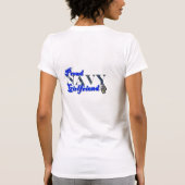 Wachten om in Sailor's armen-g/f te zijn T-shirt (Achterkant)