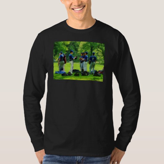 Wachten om te slag te gaan t-shirt (Voorkant)