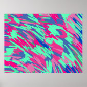 Wachten op Abstracte kunst in het voorjaar Poster (Voorkant)