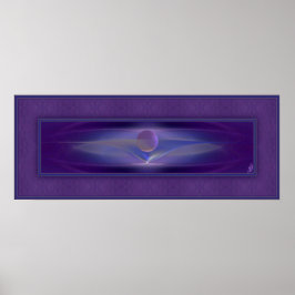 Wachten op Abstracte kunst Poster