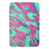 Wachten op Abstracte voorjaarsafdrukken Badmat (Voorkant Verticaal)