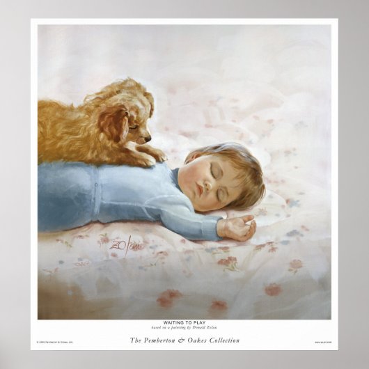 Wachten op afspelen poster (Voorkant)