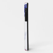 Wachten op Amerikaanse vlag Case-Mate iPhone Case (Achterkant/links)