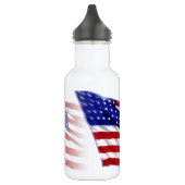 Wachten op Amerikaanse vlag Waterfles (Links)