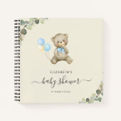 wachten op baby shower guestbook notitieboek (Voorkant)
