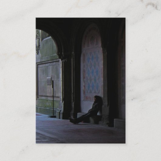 Wachten op Bethesda Foto ATC Visitekaartje (Voorkant)