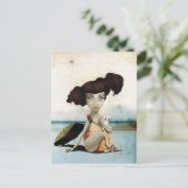 wachten op... briefkaart (Staand voorkant)