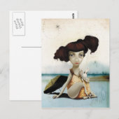 wachten op... briefkaart (Voorkant / Achterkant)