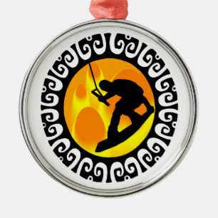 WACHTEN OP DE ATMOSFEER METALEN ORNAMENT