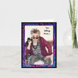 Wachten op de 'Betekenis en Geluk'-kaart van het l Kaart