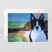 Wachten op de brug briefkaart (Voorkant / Achterkant)