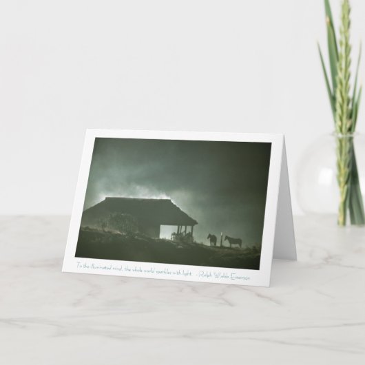 Wachten op de dageraad kaart (Voorkant)