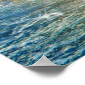 Wachten op de getijdedruk poster (Hoek)