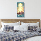 Wachten op de Heer Canvas Afdruk (Insitu (Slaapkamer))