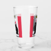 Wachten op de kerstman glas (Rechts)