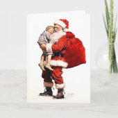 Wachten op de kerstman kaart (Voorkant)