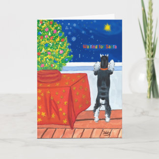 Wachten op de Kerstman Kaart